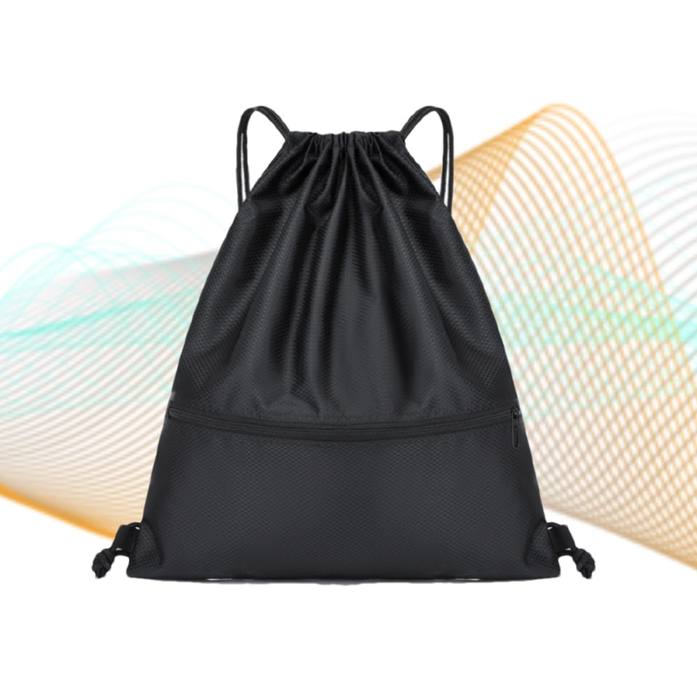 Foldable Drawstring Backpack Lightweight Travel Gym Bag For Men And Women 9