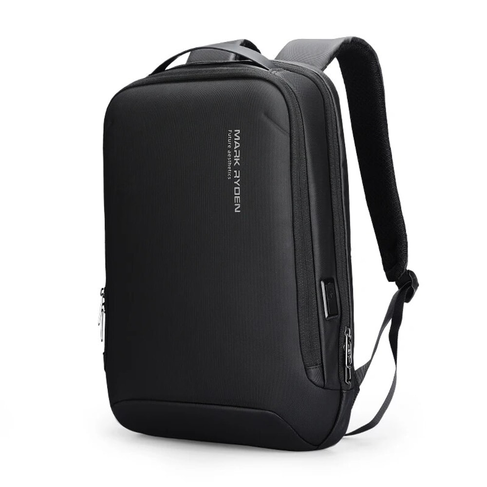 Slim Anti Theft Laptop Backpack With USB Charging Port Business Travel Daypack 6