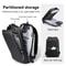 Slim Anti Theft Laptop Backpack With USB Charging Port Business Travel Daypack 4