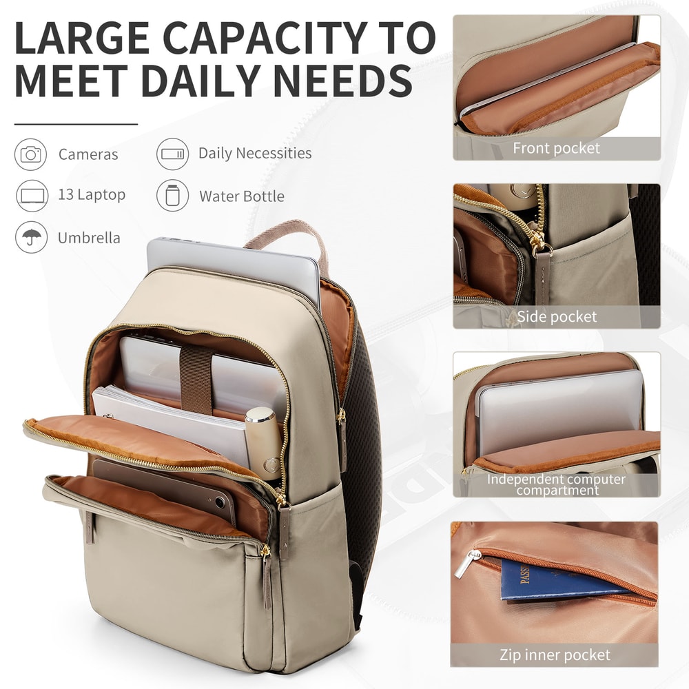 Large Capacity Laptop Backpack For Women Travel School And Work 2