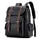 Premium Mens Leather Backpack With Laptop Sleeve Large Capacity Business Travel Bag 5