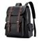 Premium Mens Leather Backpack With Laptop Sleeve Large Capacity Business Travel Bag 5
