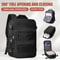 Expandable Travel Laptop Backpack Cabin Approved Carry On Bag For Business And College 8
