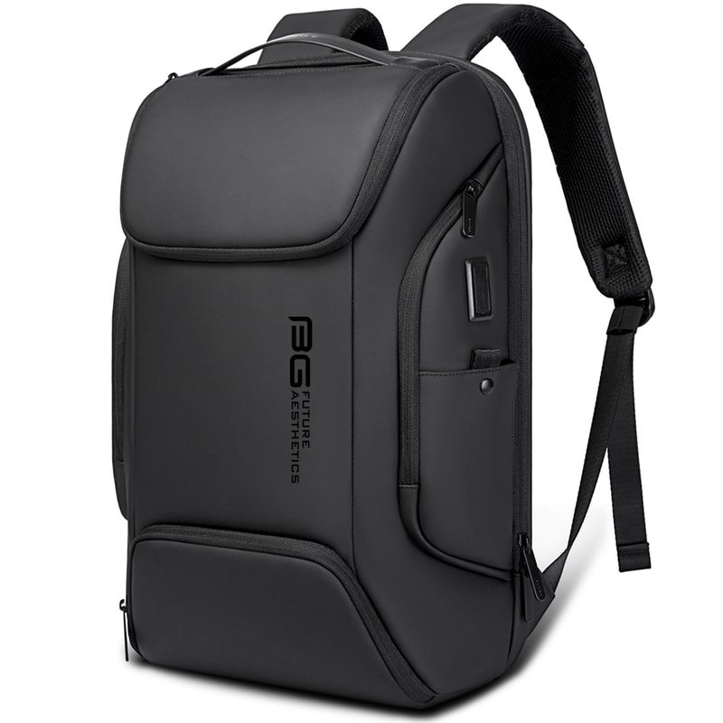 Smart USB Charging Laptop Backpack Waterproof Travel Commute Bag For Men 6
