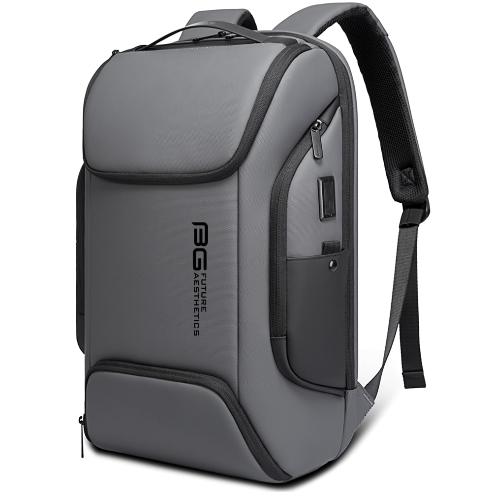 Smart USB Charging Laptop Backpack Waterproof Travel Commute Bag For Men 7