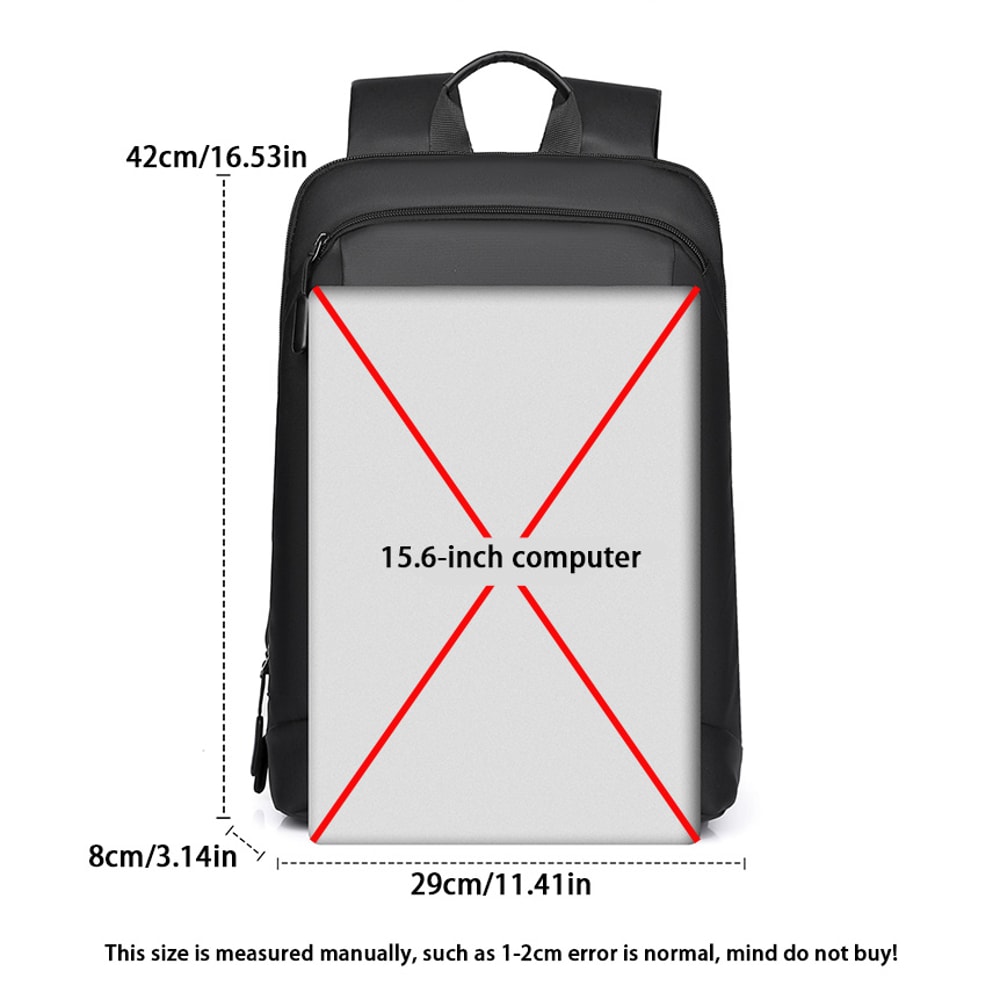 Ultra Light Waterproof Laptop Backpack For Men Stylish Travel Work Daypack 4