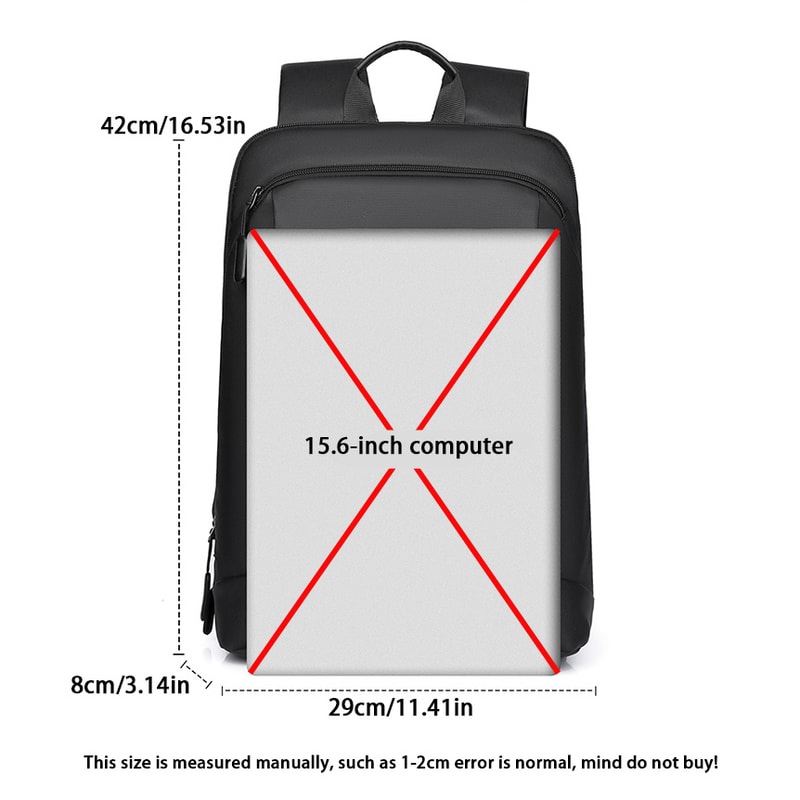 Ultra Light Waterproof Laptop Backpack For Men Stylish Travel Work Daypack 4