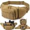 Tactical Waterproof Waist Bag EDC Belt Pouch For Outdoor Adventures 0
