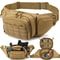 Tactical Waterproof Waist Bag EDC Belt Pouch For Outdoor Adventures 0