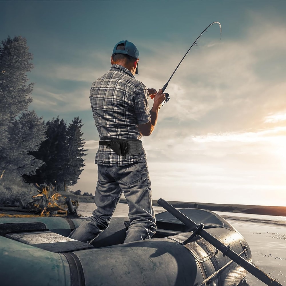 Tactical Waterproof Waist Bag EDC Belt Pouch For Outdoor Adventures 3