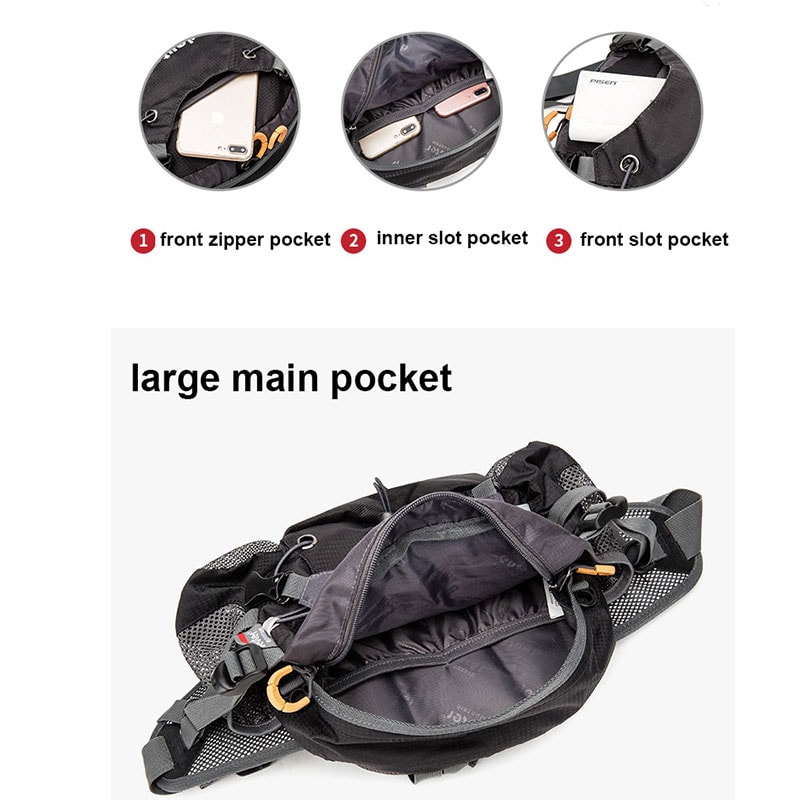 Adventure Ready Tactical Sling Bag Lightweight Crossbody Chest Bag For Travel Cycling Hiking 2