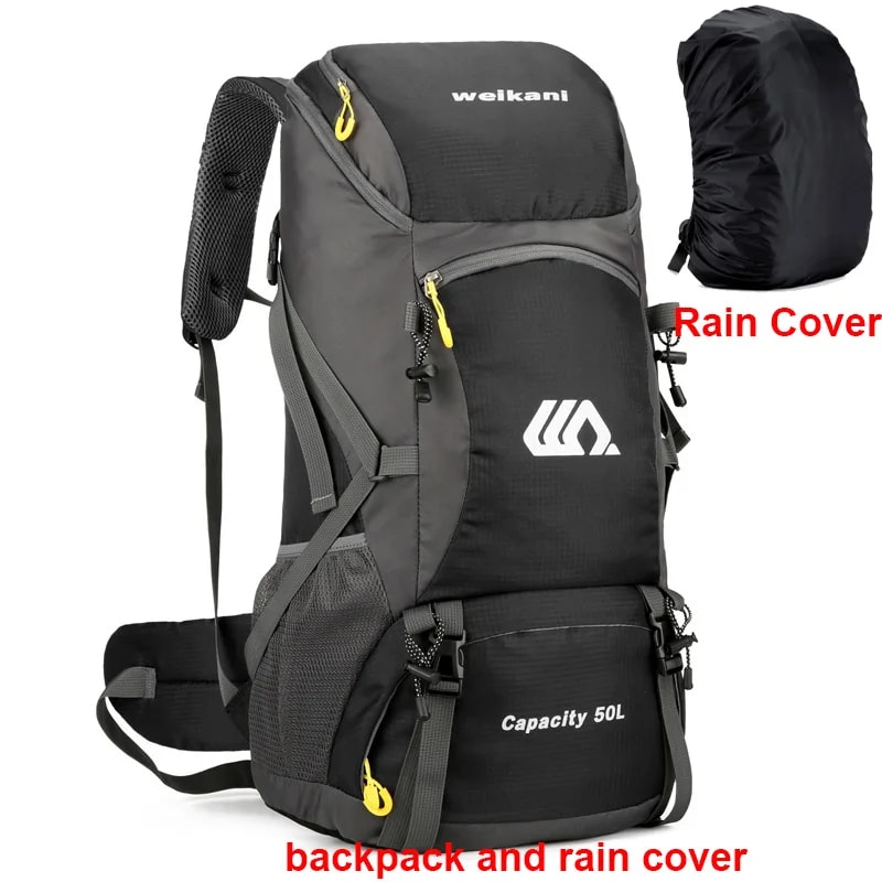 Waterproof Hiking Backpack Large Travel Camping Rucksack For Outdoor Adventures 6
