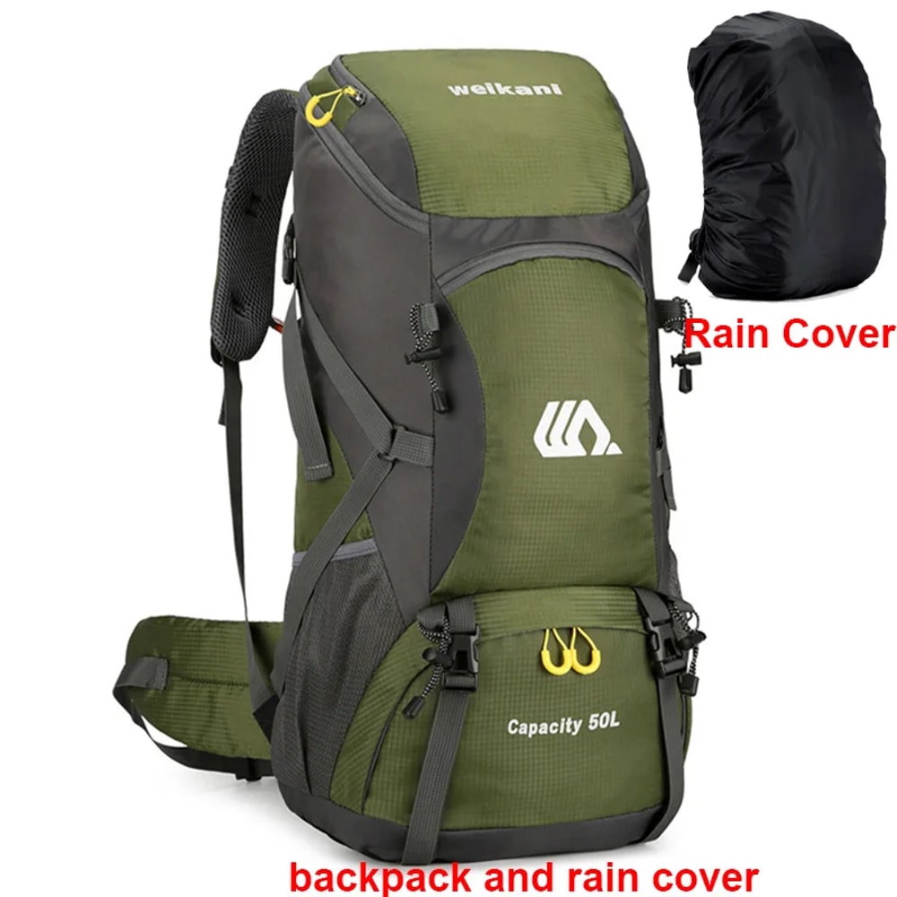 Waterproof Hiking Backpack Large Travel Camping Rucksack For Outdoor Adventures 8