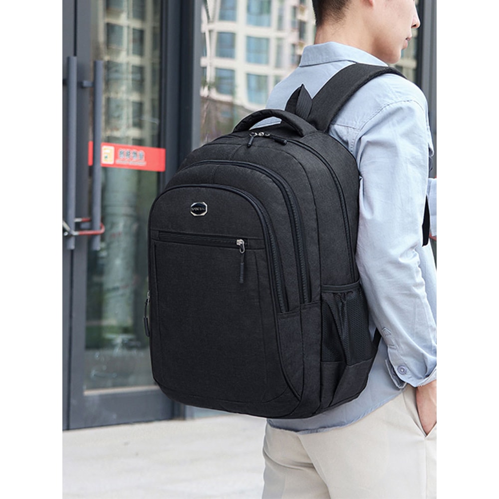 Large Capacity Waterproof Laptop Backpack With Multi Pockets For Travel School And Work 0