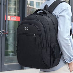 large capacity waterproof laptop backpack with multi pockets for travel, school and work