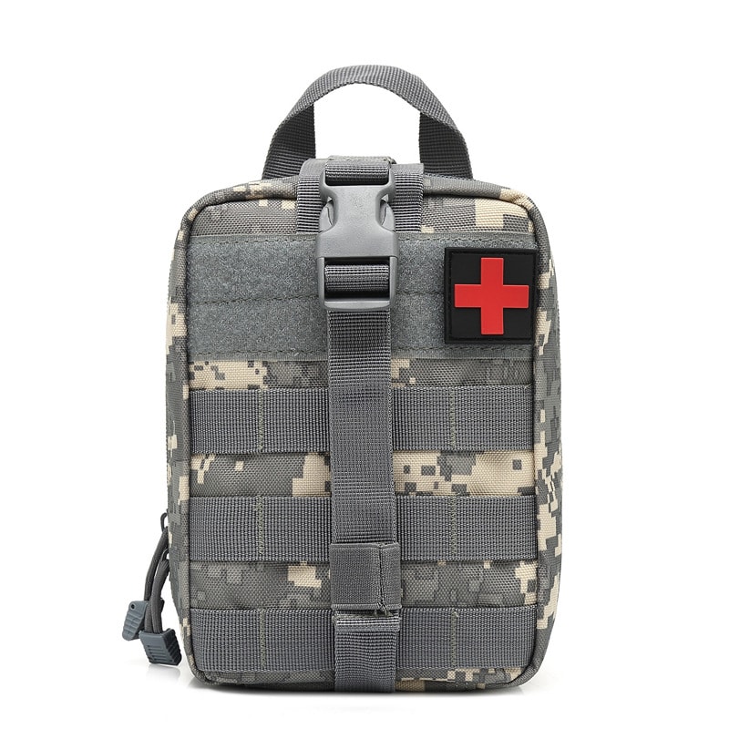 Tactical EDC Pouch Waist Pack With First Aid Kit For Camping Hiking Survival Gear 11