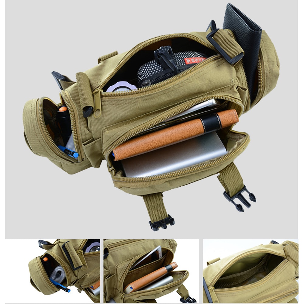Tactical Waist Pack Backpack For Hiking Camping Outdoor Gear Carry 1
