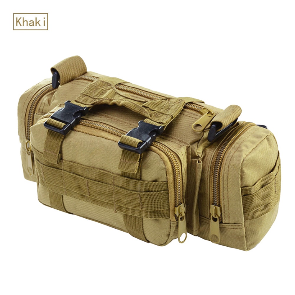 Tactical Waist Pack Backpack For Hiking Camping Outdoor Gear Carry 7