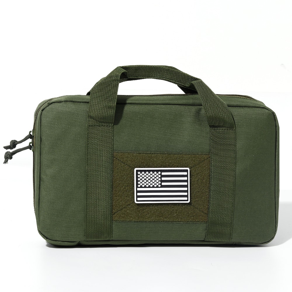 Tactical Handgun Storage Bag Portable Gun Case With Concealed Carry Pistol Pouch 5