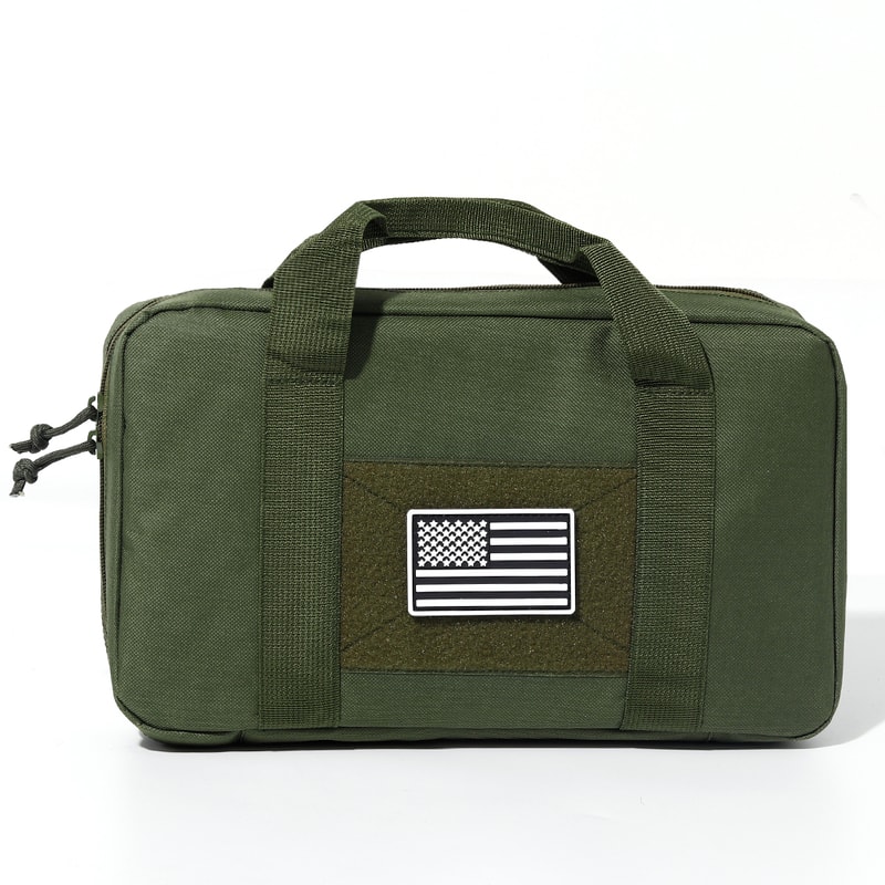 Tactical Handgun Storage Bag Portable Gun Case With Concealed Carry Pistol Pouch 5