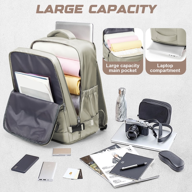 Womens Travel Backpack Carry On Waterproof Laptop Cabin Bag For Ryanair 2