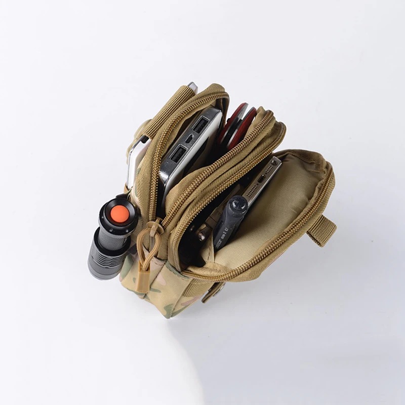 MultiFunctional Motorcycle Waist Bag With Gaiter Outdoor Sports Fanny Pack For Travel Running Cycli 2