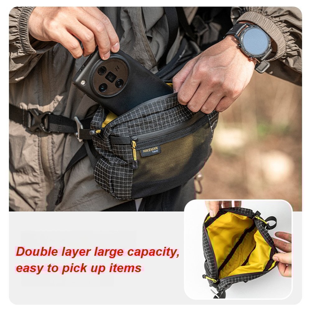 Ultralight Waterproof Running Waist Bag With Multi Pockets 1