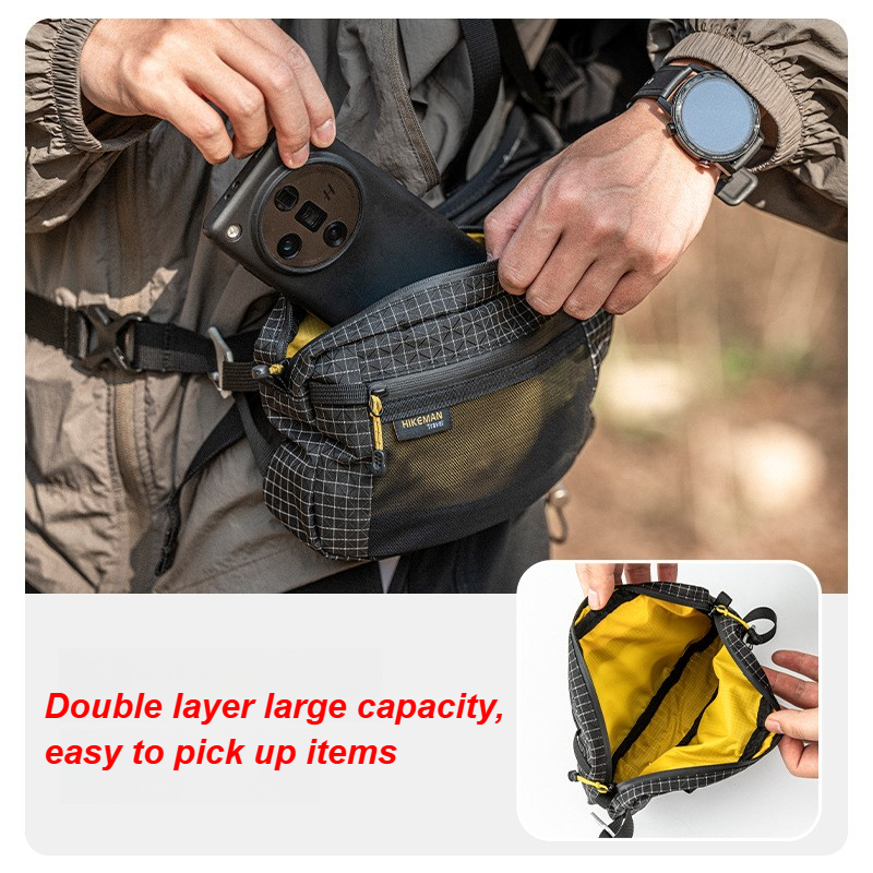 Ultralight Waterproof Running Waist Bag With Multi Pockets 1