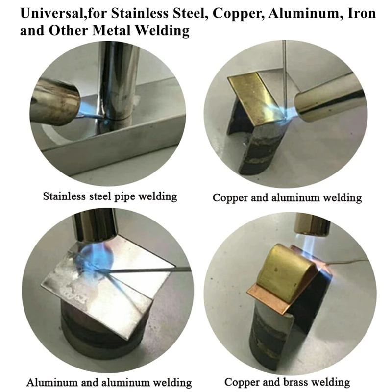 Universal Flux Core Welding Rods Easy Melt Aluminum Copper Steel Repair Wire 2