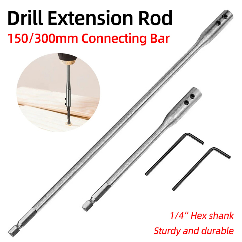 Flexible Drill Bit Extension Rod Hex Shank Screwdriver Bit Holder For HardtoReach Drilling 0