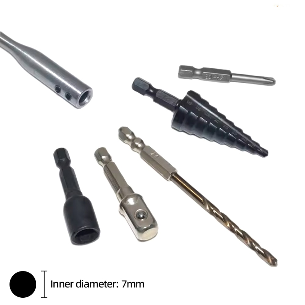 Flexible Drill Bit Extension Rod Hex Shank Screwdriver Bit Holder For HardtoReach Drilling 1