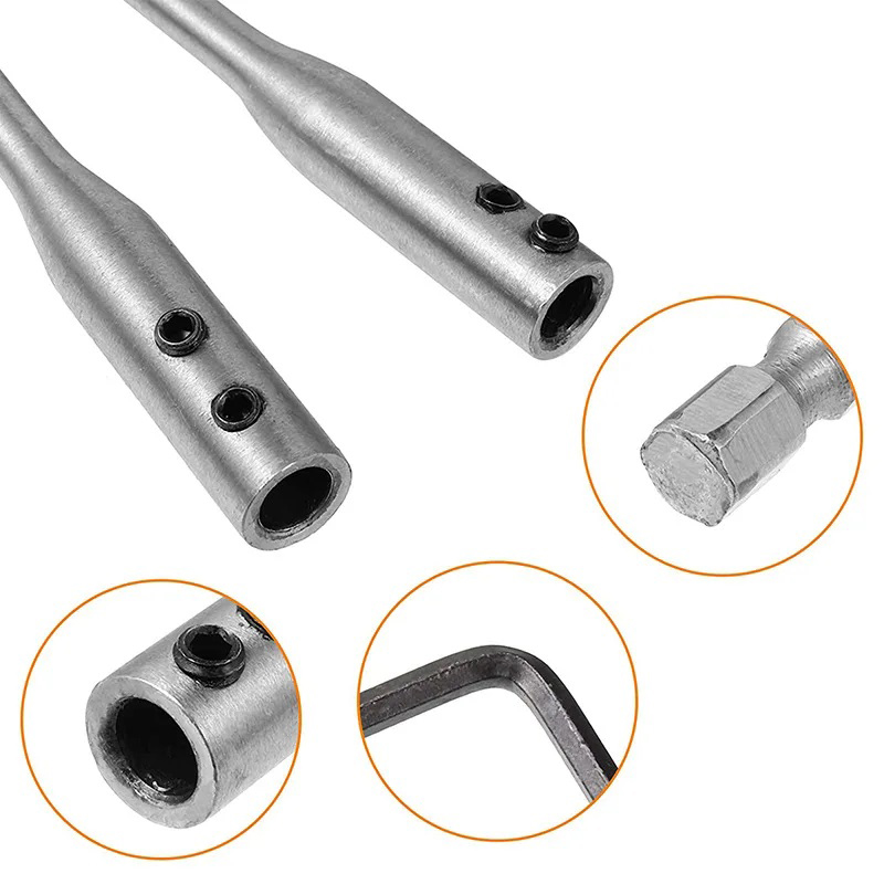 Flexible Drill Bit Extension Rod Hex Shank Screwdriver Bit Holder For HardtoReach Drilling 2