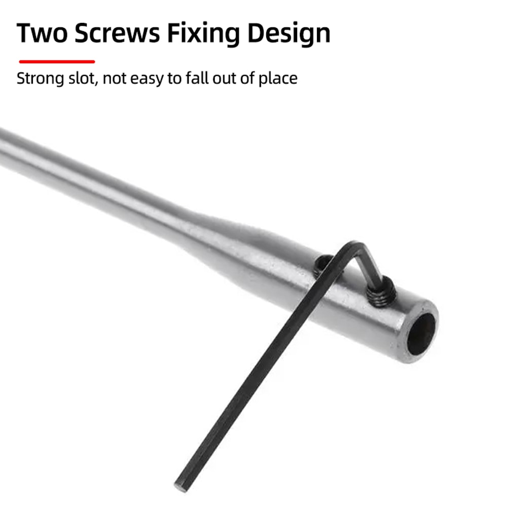 Flexible Drill Bit Extension Rod Hex Shank Screwdriver Bit Holder For HardtoReach Drilling 5