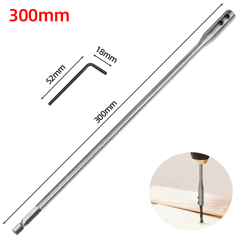 Flexible Drill Bit Extension Rod Hex Shank Screwdriver Bit Holder For HardtoReach Drilling 8