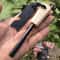 Ultimate Magnesium Fire Starter Survival Kit With Wooden Handle For Camping Emergency Use 0