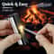 Portable Flint Match Lighter Reusable Survival Fire Starter For Camping And Emergency Use 2