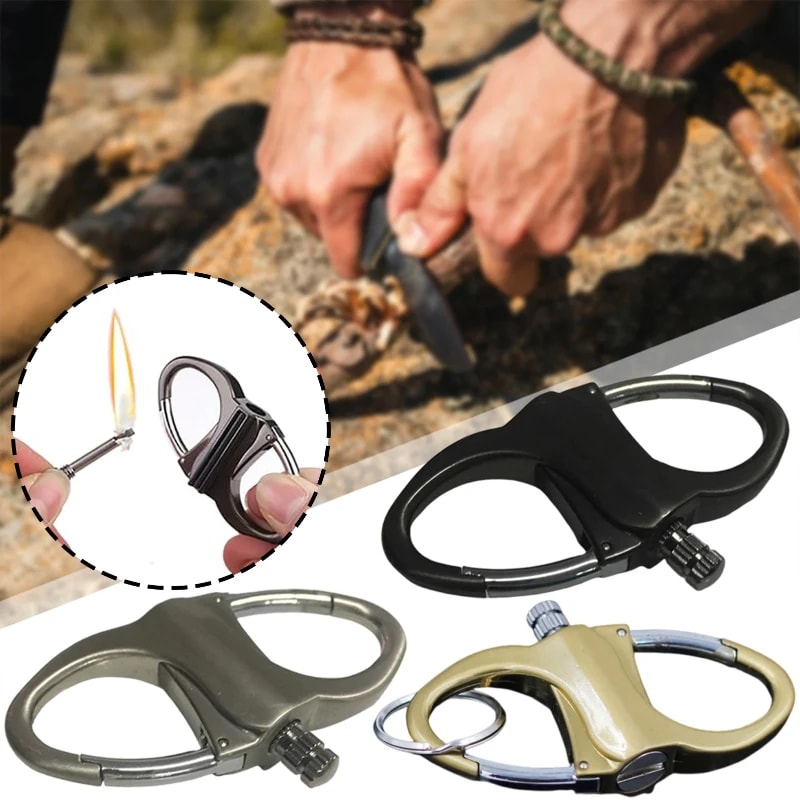 Waterproof Permanent Match Keychain Fire Starter For Camping Emergency Use 1