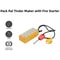 Portable Outdoor Fire Starter Tinder Maker Survival Tool 6