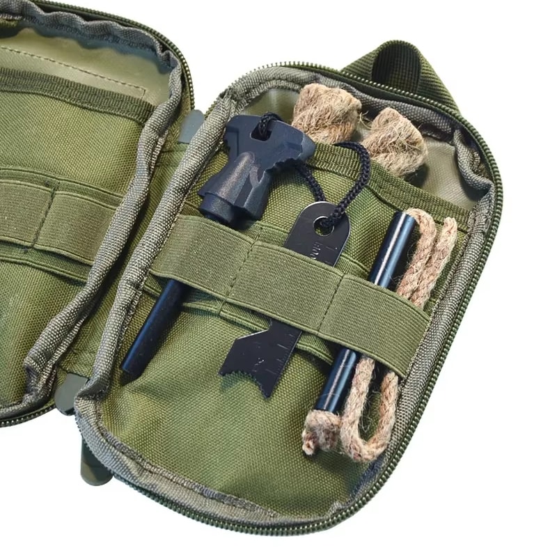 Ultimate Outdoor Fire Starter Kit Magnesium Flint Survival Tool 3