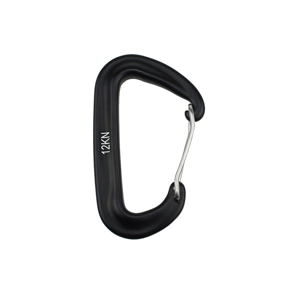 Heavy Duty D Shape Outdoor Carabiner Clip With Safety Lock 6
