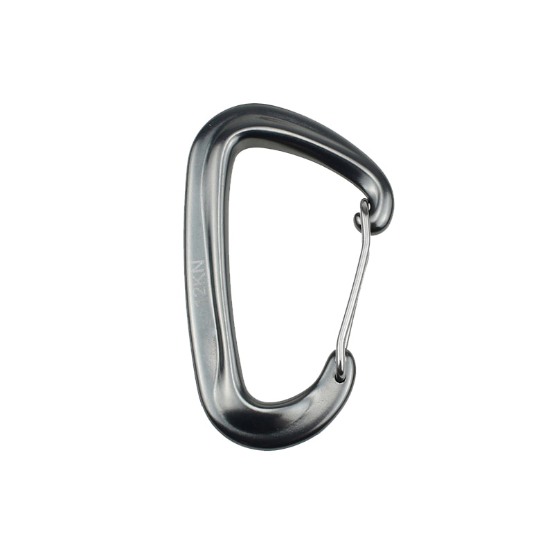 Heavy Duty D Shape Outdoor Carabiner Clip With Safety Lock 8