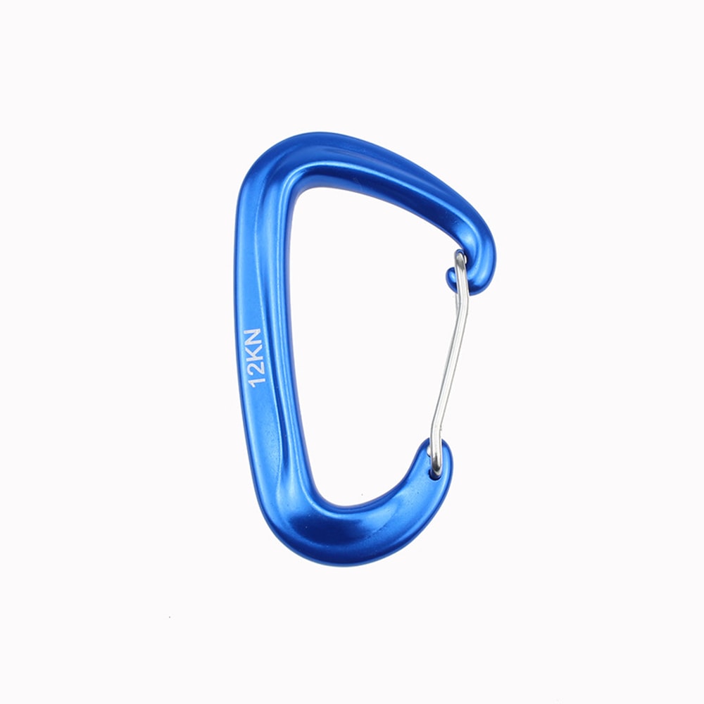 Heavy Duty D Shape Outdoor Carabiner Clip With Safety Lock 9