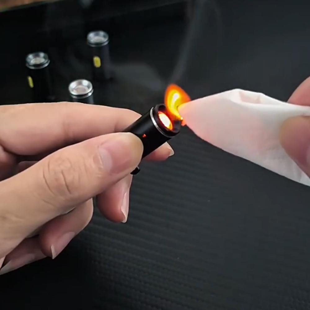 Ultimate USB C Portable Windproof Electric Lighter Rechargeable Mini Flame Starter 2
