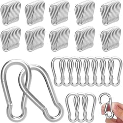alloy mini outdoor carabiner hook keychain compact camping & edc gear