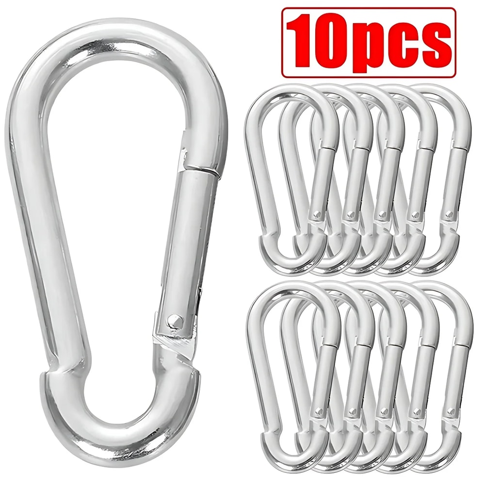 Alloy Mini Outdoor Carabiner Hook Keychain Compact Camping EDC Gear 4