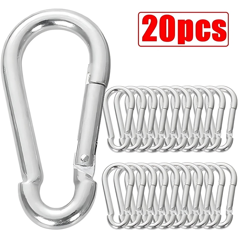 Alloy Mini Outdoor Carabiner Hook Keychain Compact Camping EDC Gear 5