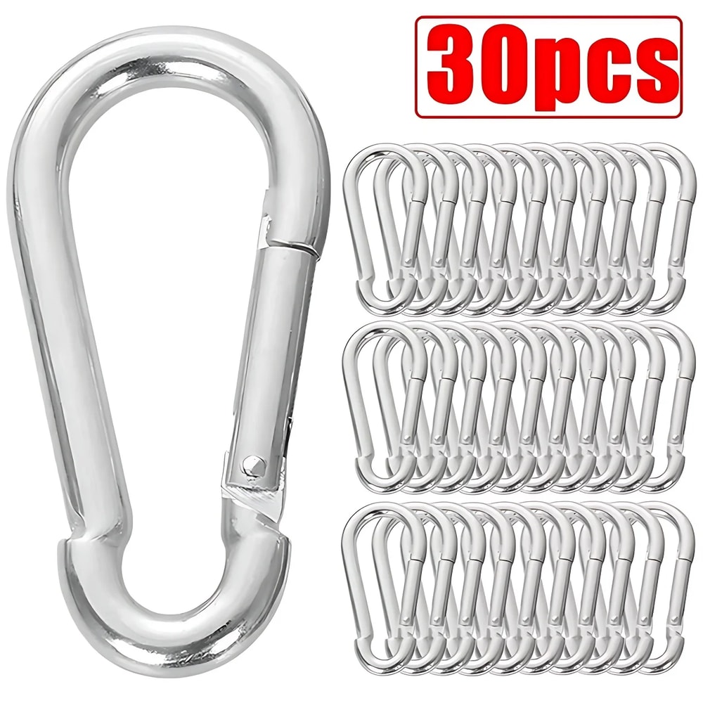 Alloy Mini Outdoor Carabiner Hook Keychain Compact Camping EDC Gear 6