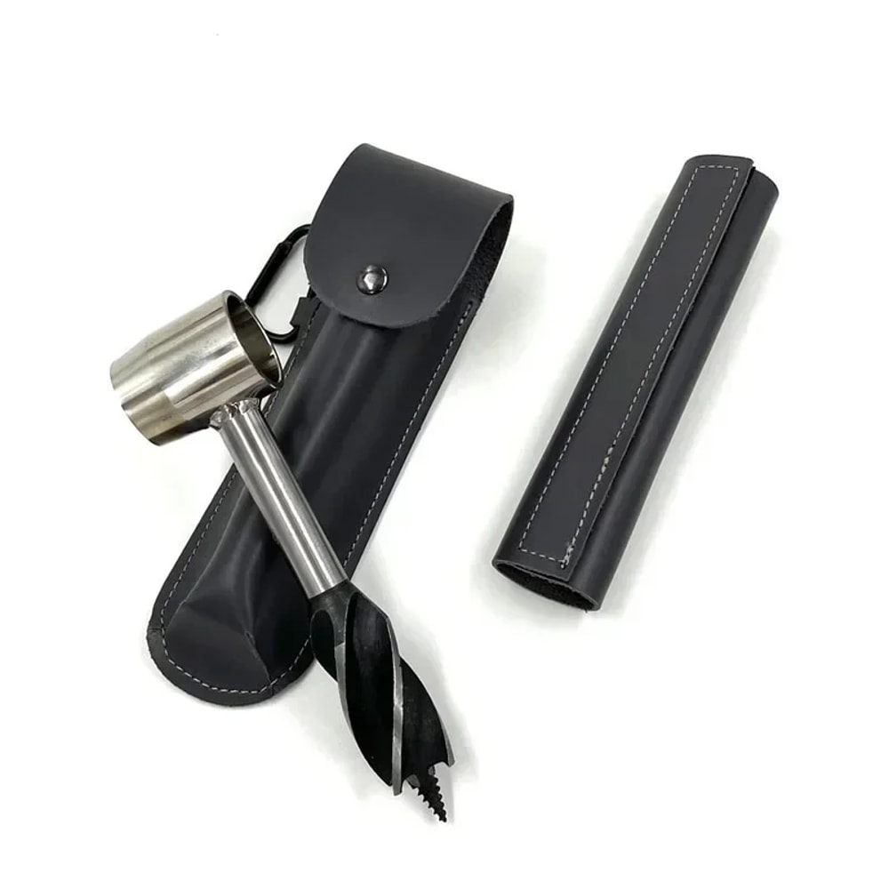 Survival Hand Drill Auger Wrench Outdoor Camping Bushcraft Tool 7