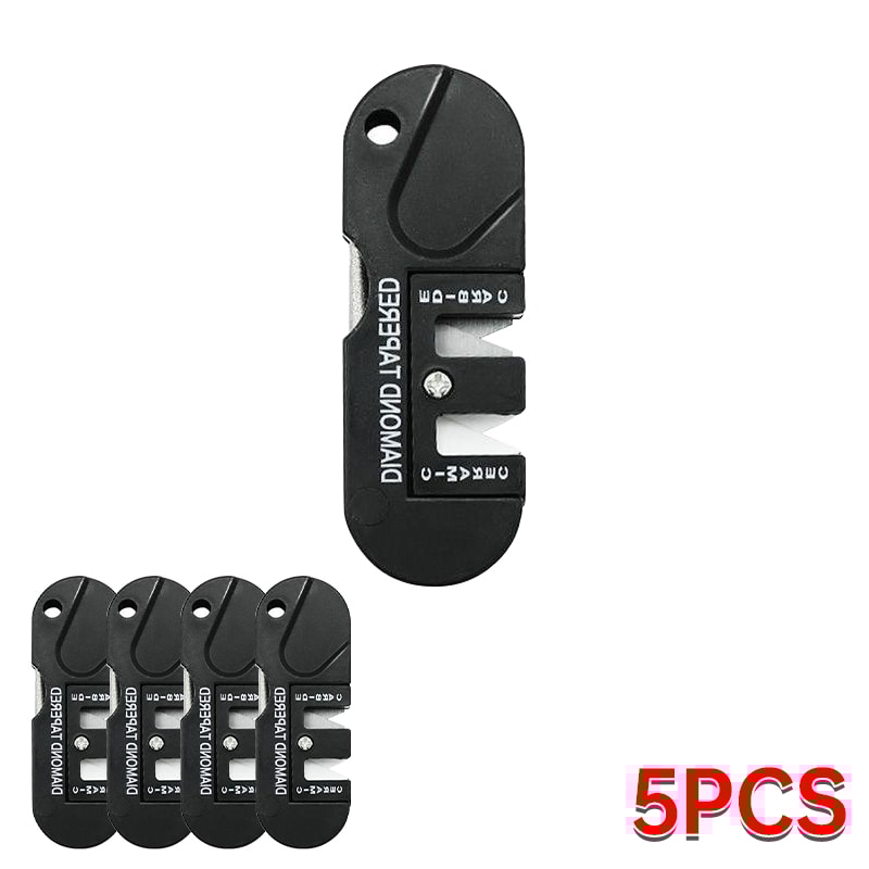 Portable Multi Function Knife Sharpener Whetstone Tool For Outdoor Kitchen 8