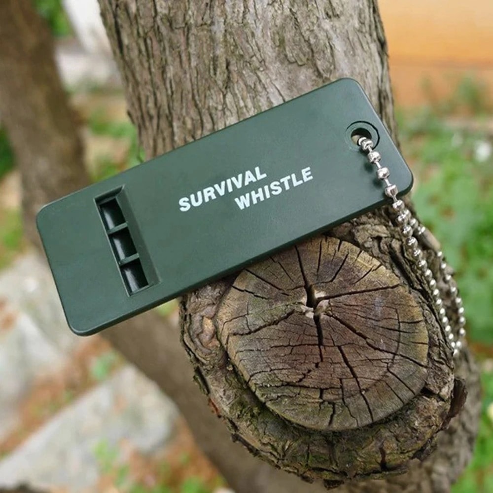 Survival Whistle High Decibel Outdoor Emergency 2